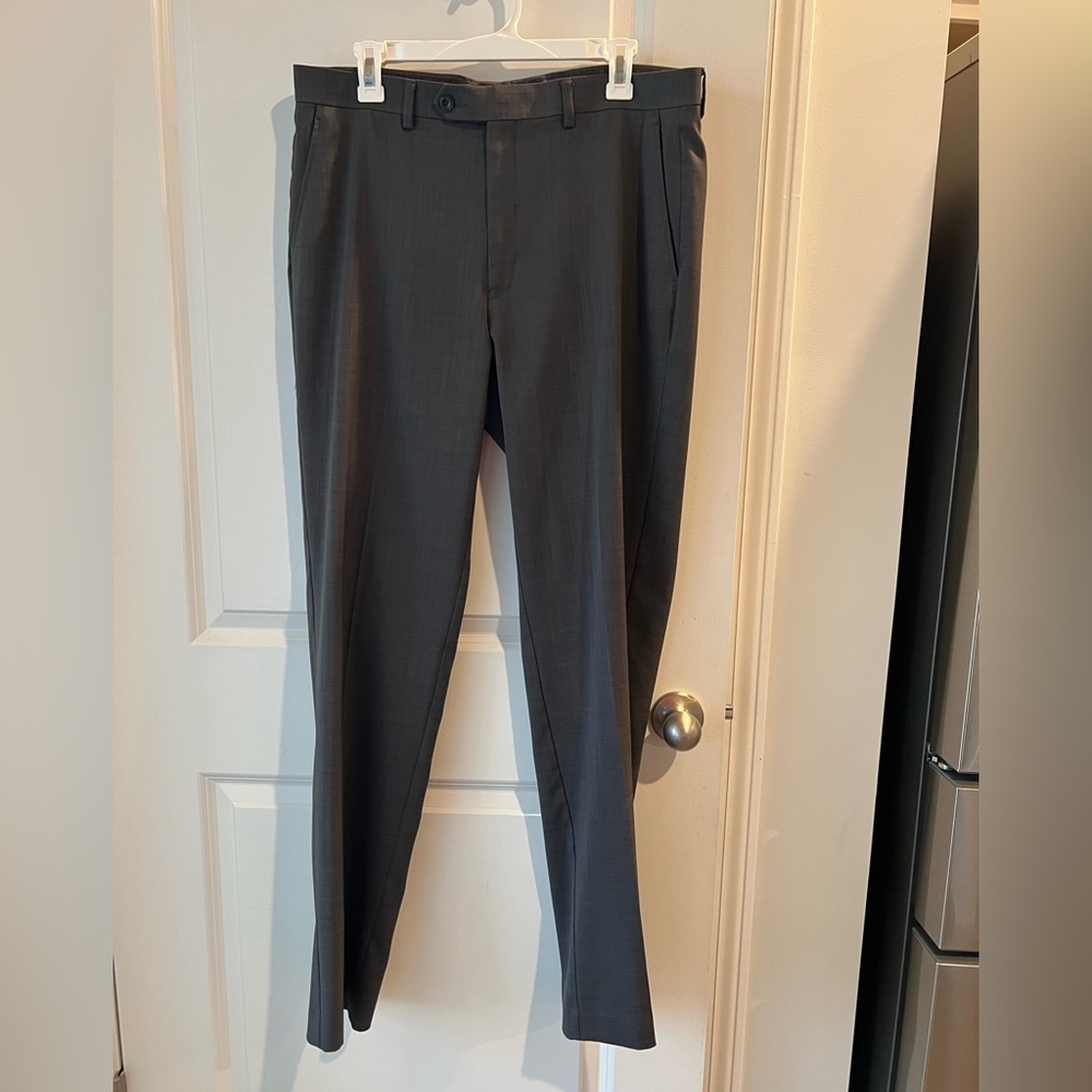 Michael Kors Men's Dress Pants in Charcoal. 34/34